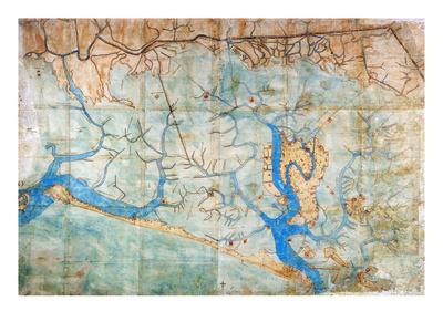 Venice: Map, 1546 Giclee Print via Cristoforo Sabbadino photograph about Printable Map of Venice identify Venice: Map, 1546 Giclee Print via Cristoforo Sabbadino